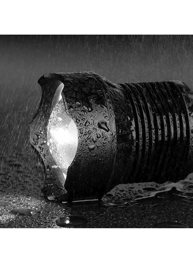 P50 Ultra Bright LED Flashlight Black - Image 4