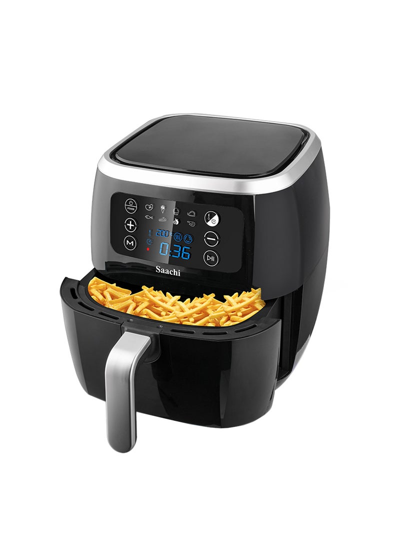 Saachi Air Fryer with an LED Display Touch Panel 7 L 1800 W NL-AF-4777-BK Black - Image 4