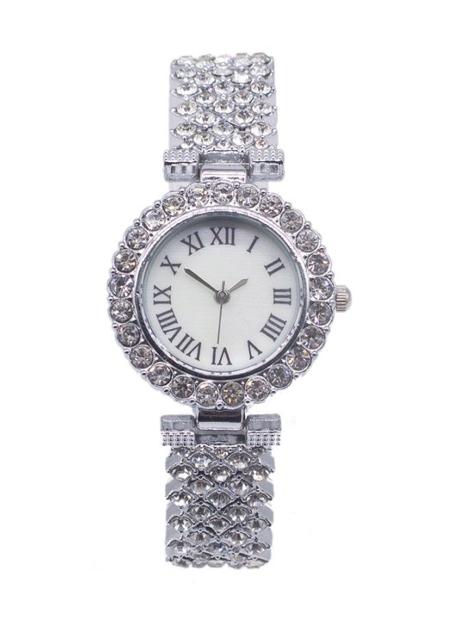 Ru syanl Ladies Wristwatch and Bracelet Set Exquisite and Fashionable Diamond Watch for Women  - Image 4