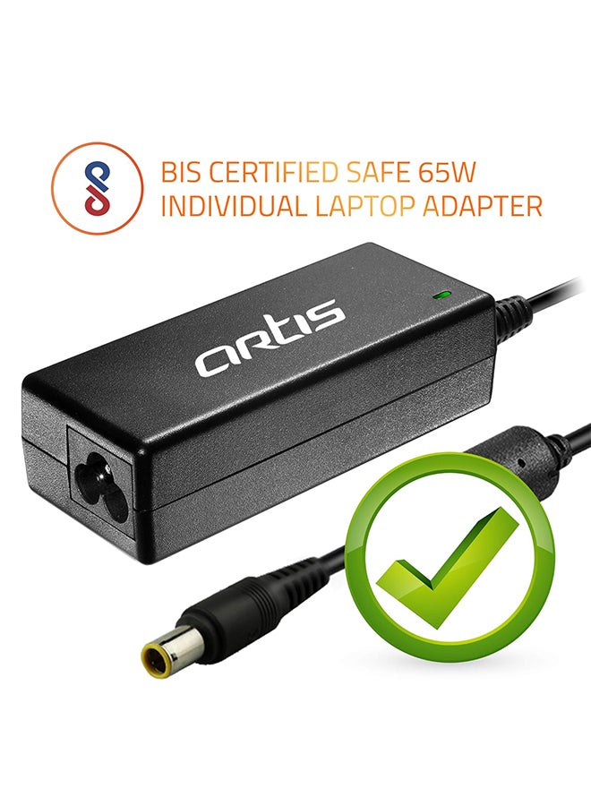 Artis Renewed - AR0508 65Watt Laptop Charger/Adapter with Power Cord Compatible with Lenovo Laptops - Image 5