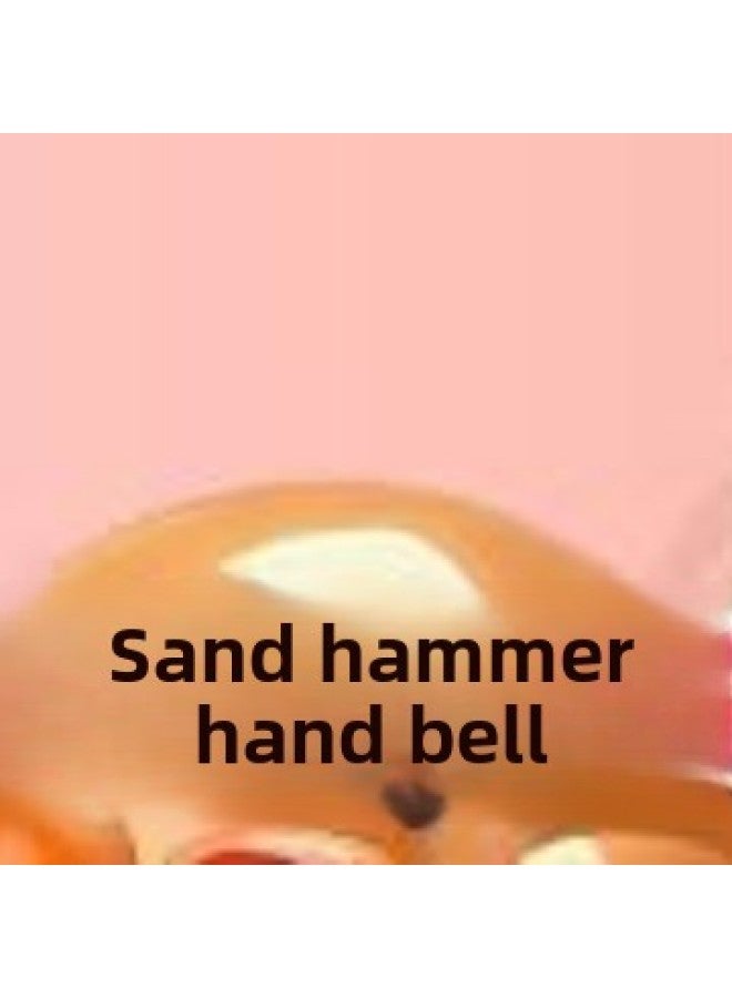 Bread Sand Hammer Newborn Baby Rattle Bread Superman Sand Hammer Soothing Toy 0-6 Months Baby Toy Superman-Color:1 Sand Hammer + Rattle Z