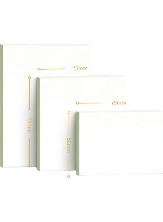 Nvv Transparent Sticky Notes, Reusable, Waterproof, High-Quality, Three-Pack Set Of 150 Sheets, Error Correction, Bl-T01T - Image 1