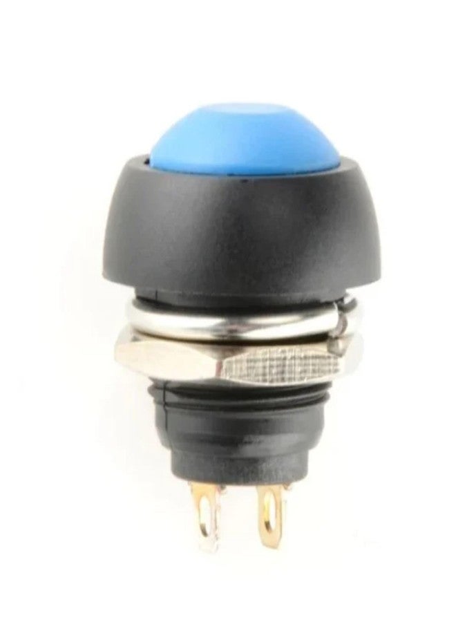 SHOKITECH Waterproof PBS-33B 12mm 2-Pin Mini Push Button Switch - Self-Reset, Round Type (Pack of 6 - Multicolor) - Image 5