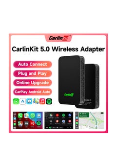 Carlinkit Carlinkit 5.0, Ultimate Wireless CarPlay & Android Auto Adapter - Ultra Speed, Low Power Design, Dual Band WiFi, Only Fit For The Car With Wired CarPlay/AA  - Image 3