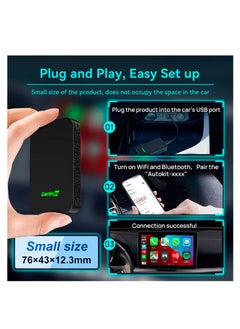 Carlinkit Carlinkit 5.0, Ultimate Wireless CarPlay & Android Auto Adapter - Ultra Speed, Low Power Design, Dual Band WiFi, Only Fit For The Car With Wired CarPlay/AA  - Image 4