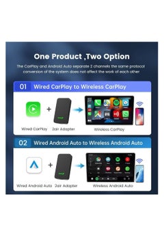 Carlinkit Carlinkit 5.0, Ultimate Wireless CarPlay & Android Auto Adapter - Ultra Speed, Low Power Design, Dual Band WiFi, Only Fit For The Car With Wired CarPlay/AA  - Image 5