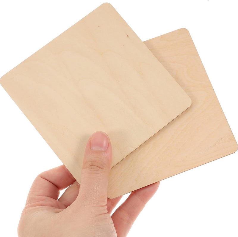 BPA 10Pcs DIY Blank Wooden Planks - Image 4