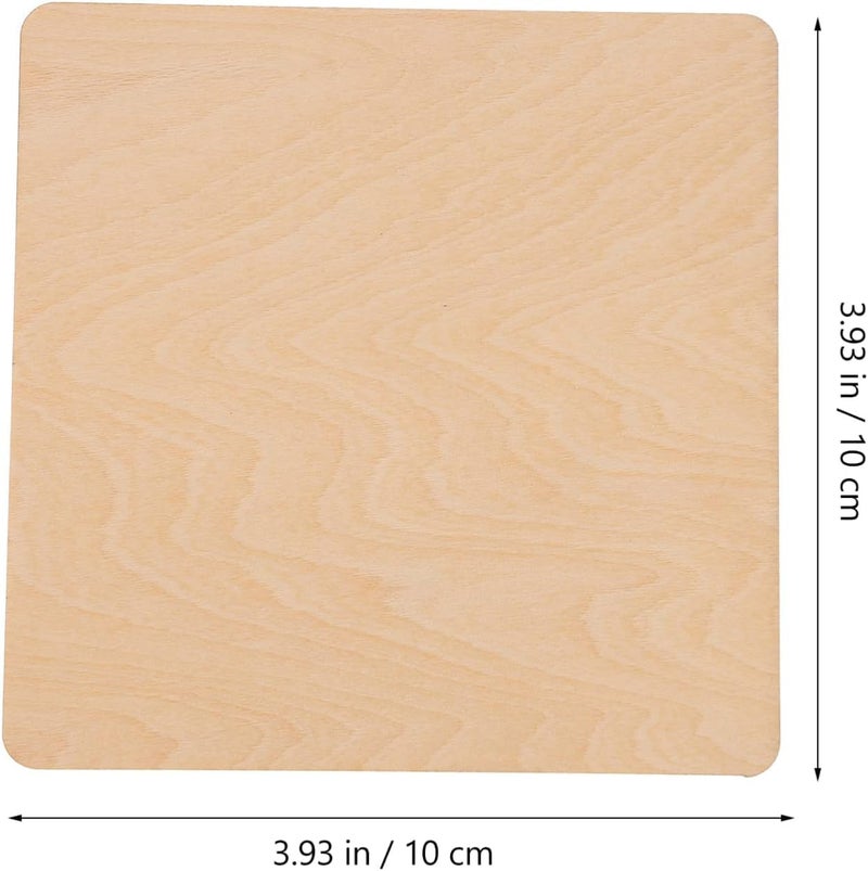 BPA 10Pcs DIY Blank Wooden Planks - Image 3