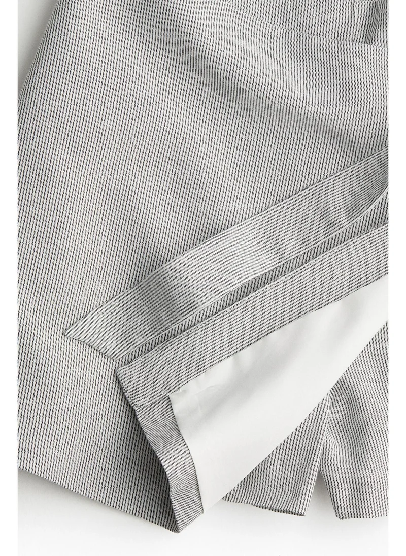 اتش اند ام Linen-blend skort