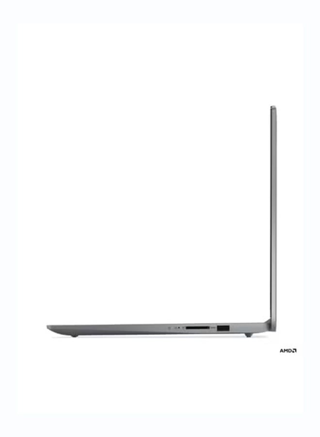 لينوفو لابتوب IdeaPad Slim 3 15AMN8 بشاشة 15.6 بوصة عالية الدقة بالكامل (1920×1080)، معالج AMD Ryzen 5 40، ذاكرة وصول عشوائي 8 جيجابايت DDR5، قرص صلب SSD سعة 512 جيجابايت، بطاقة رسومات AMD Radeon 610M، نظام التشغيل Windows 11 Home، يدعم اللغتين الإنجليزية والعربية، لون رمادي قطبي الإنجليزية/العربية رمادي قطبي - Image 4