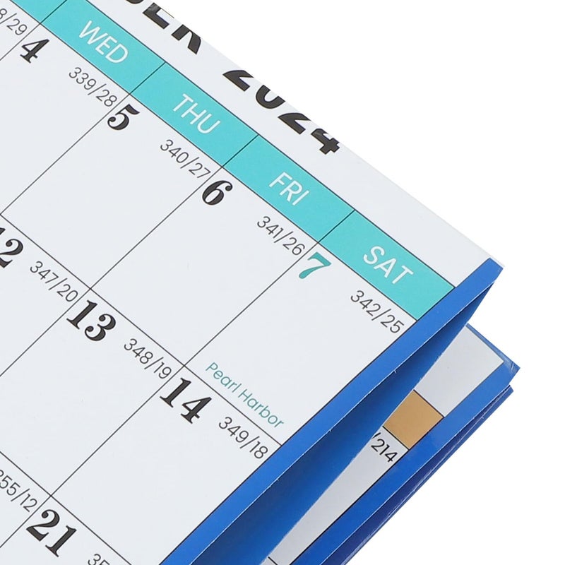 Large Dry Erase Wall Calendar 2024 Double Sided Laminated Monthly Planner For Home Office - Image 3
