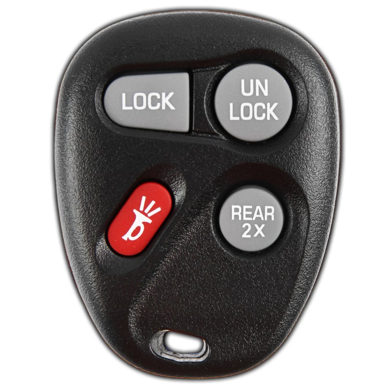 KeylessOption Key Fob Replacement for 1996 1997 1998 1999 2000 2001 2002 Buick Cadillac Chevrolet GMC Oldsmobile Pontiac Keyless Entry Remote Control 4Button 1624510029
