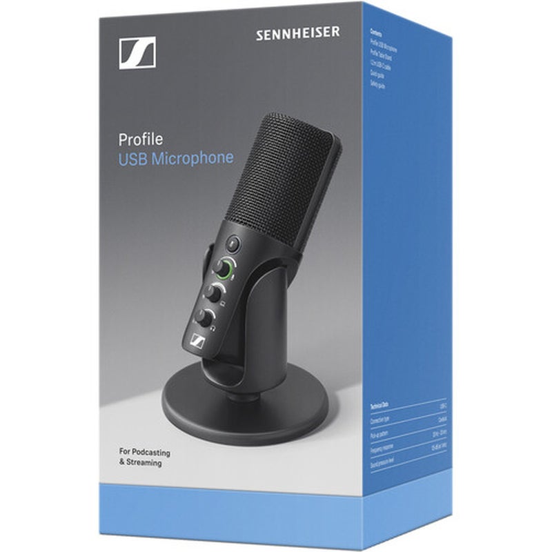 Sennheiser Profile USB Condenser Microphone with Desktop Stand - Image 4