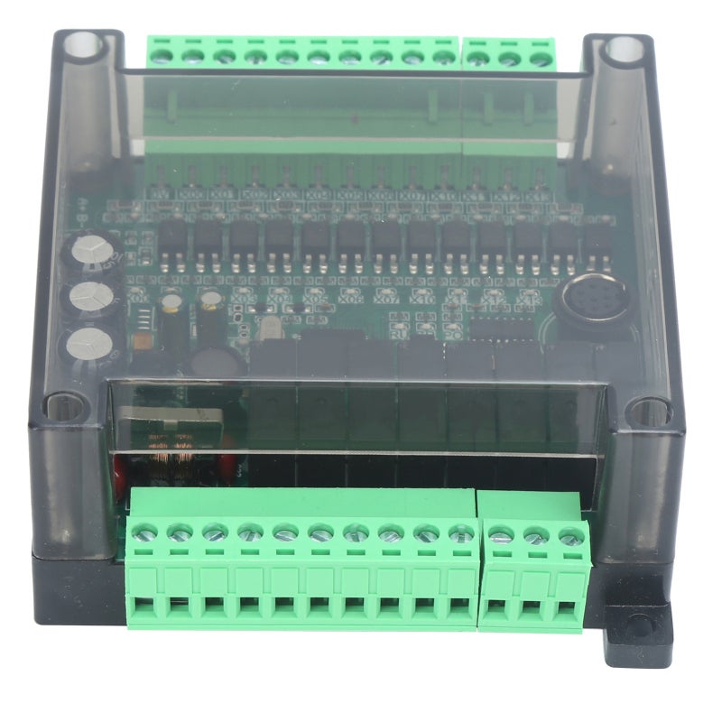 أومرون لوحة التحكم الصناعي PLC بقياس 92 × 87 مم، برمجة بمخطط السلم لميتسوبيشي GX Developer - وحدة MCU 32 بت مع مقاومة للتداخل واحتفاظ بالبيانات بعد انقطاع التيار للتحكم الآلي الصناعي - Image 2