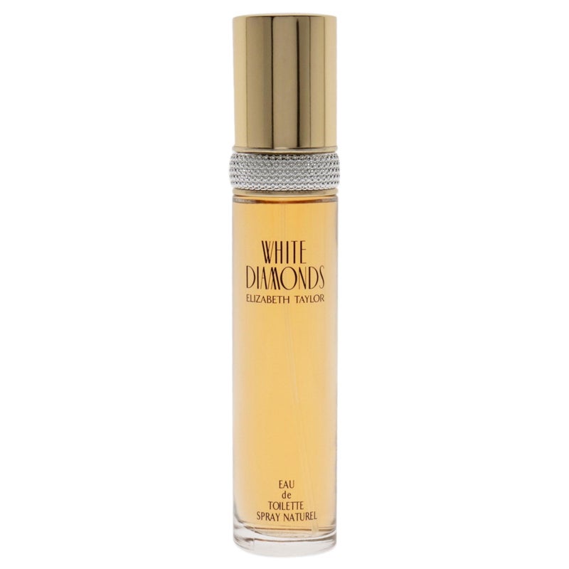 Elizabeth Taylor White Diamonds Women's Perfume, Long-Lasting Floral Fragrance for Her, Eau de Toilette EDT Spray, 1.7 fl oz - Image 2
