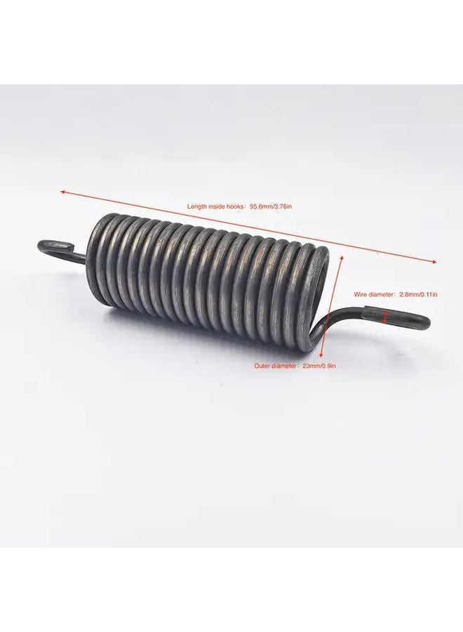 Durable Spring Steel Extension Spring 2 8mm Wire Diameter 23mm Outer Diameter 95 6mm Length - Image 2