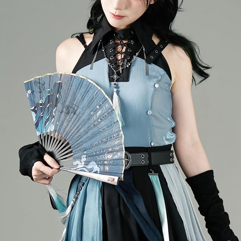 HOYOVERSE Honkai: Star Rail Feixiao-Themed Impression Series Outfit - Folding Fan - Image 5