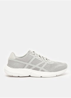 SKECHERS INGRAM LACE UP SNEAKERS FOR MEN IN LIGHT GRAY