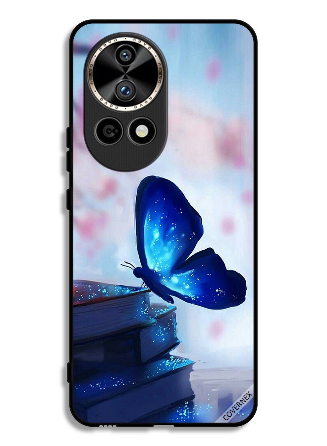Covernex Huawei nova 12 Ultra 5G Protective Case Cover Butterfly Sitting On Books - Image 1