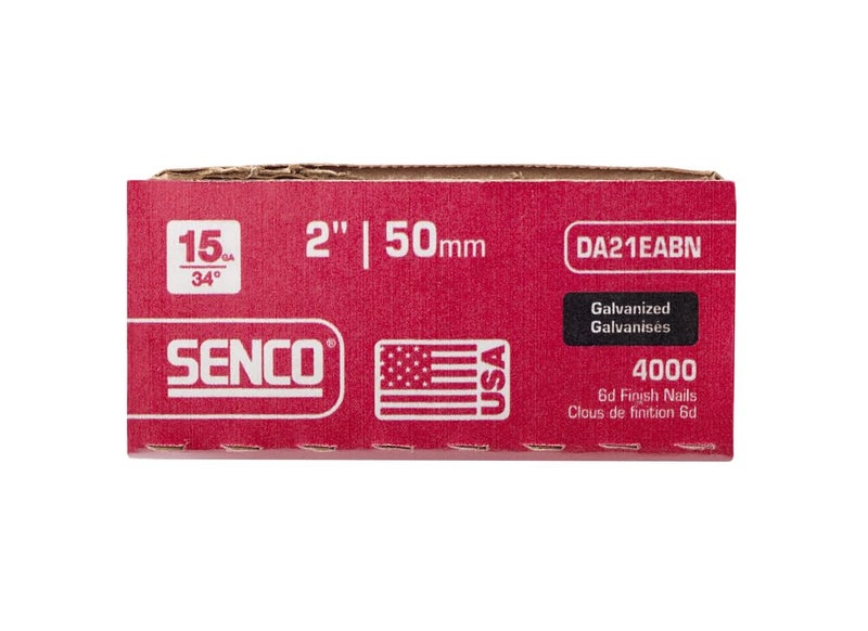 Senco NAIL FINISH GAL 2"BX4000 - Image 1