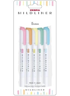 5 Piece Mildliner Double Sided Highlighter - pzsku/Z1C2166EFB4F963B23560Z/45/_/1705422184/d80e5e24-d3ec-46ba-a617-54e7bc2913c3