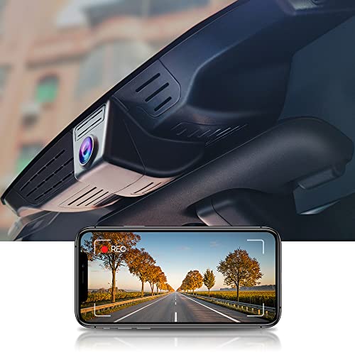 FITCAMX كاميرا داش فيت كام إكس 4K لسيارة لاند روفر ديفندر 110 90 130 P300 P400 P500 P525 P635 S SE V8 من 2020-2025، تصميم OEM، فيديو UHD 2160P، واي فاي مدمج وتطبيق، تسجيل متكرر، حساس G، توصيل وتشغيل، بطاقة 64GB - Image 1