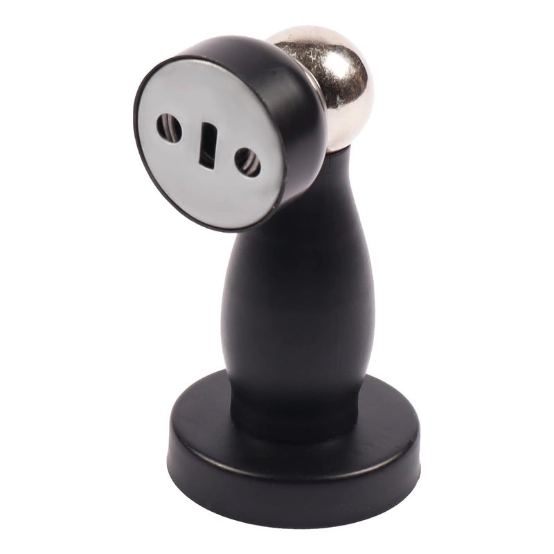 Klaxon Galaxy Stainless Steel Magnetic Door Stopper Catcher with Screw Fitting Black Gold Pack of 2 - Image 3