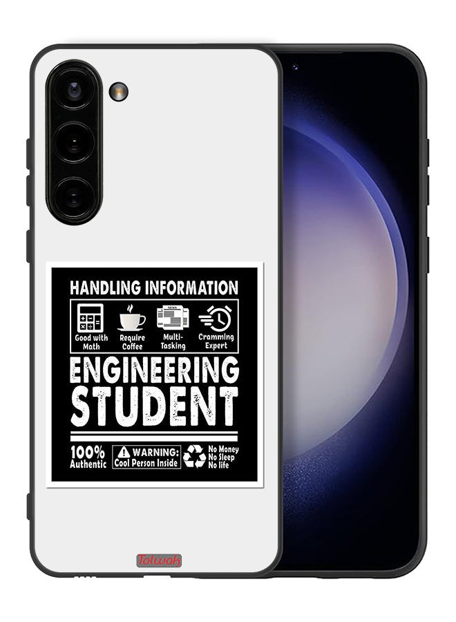 Tolwak Samsung Galaxy S23 Plus 5G Protective Case Cover Engineering Student Sticker - Image 2