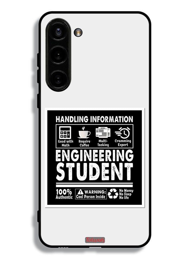 Tolwak Samsung Galaxy S23 Plus 5G Protective Case Cover Engineering Student Sticker - Image 3