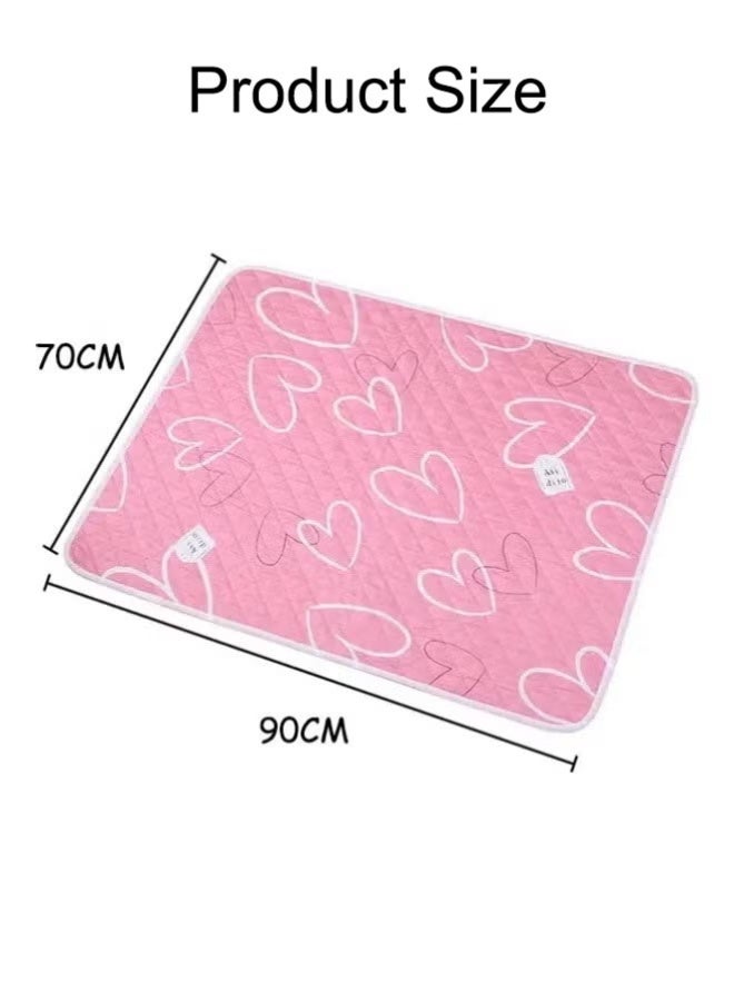 Waterproof Baby Diaper Changing Pad,Soft Bed Pad,Reusable Underpad, Breathable & Absorbent, Double-Sided Washable Protector ,for Kids, Adults - Image 2