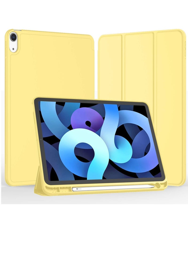 ELTRAZONE NEW Smart Case with Pencil Holder for iPad Mini 6 – Trifold Stand, Soft TPU Back, Auto Wake/Sleep, Dust Proof, Anti-Fingerprint, Heavy Duty Protection – Durable & Stylish Case for iPad Mini 6 - Image 1