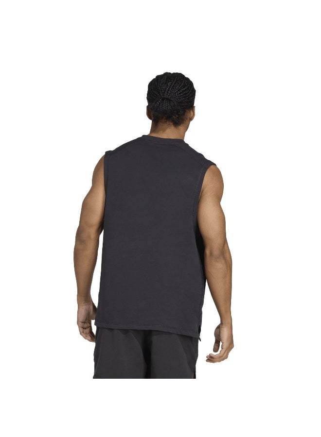 Adidas D4T X Sl Tee Black Training T-Shirts For Men XS - Image 3
