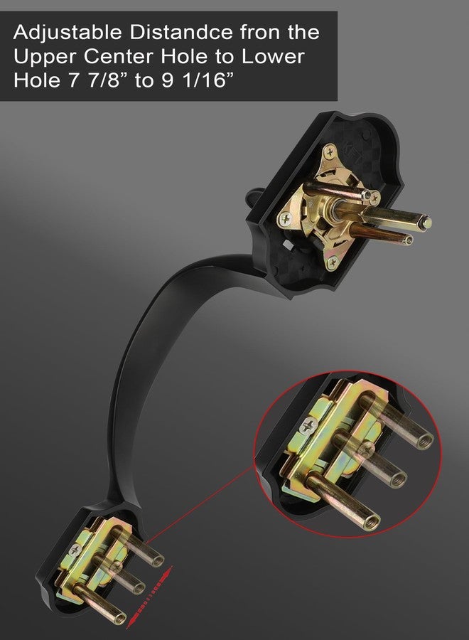 goldenwarm Front Door Lock Set, Oil-Rubbed Bronze Front Door Handle and Deadbolt Set, Exterior Door Lock Set, Front Door Handles and Locks - Image 3