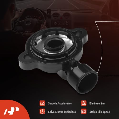 A-Premium Throttle Position Sensor Compatible with Buick Century Cadillac DeVille Escalade Chevrolet Camaro Impala Silverado 1500 2500 GMC Jimmy Sierra Yukon - Image 3