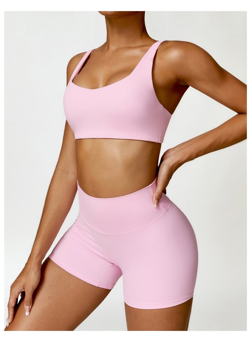 Women Tracksuit Yoga Set 2PCS Sportswear Workout Clothes Athletic Wear Gym Legging Fitness Bra Crop Top Long Sleeve Sports Suits - Image 3