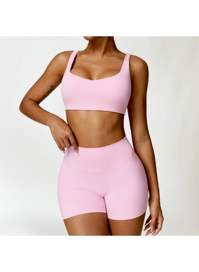 Women Tracksuit Yoga Set 2PCS Sportswear Workout Clothes Athletic Wear Gym Legging Fitness Bra Crop Top Long Sleeve Sports Suits - Image 1