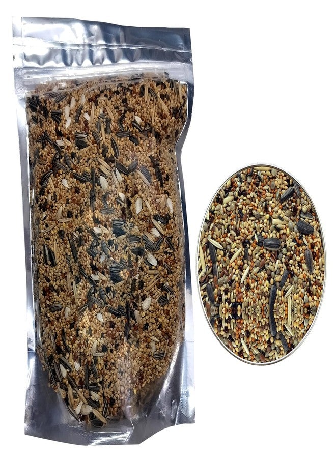 PMK Mix Bird Food for Lovebird, Cockatiel, Budgies Parrots and Small Birds - 500gm (Pack of 2) - Image 3