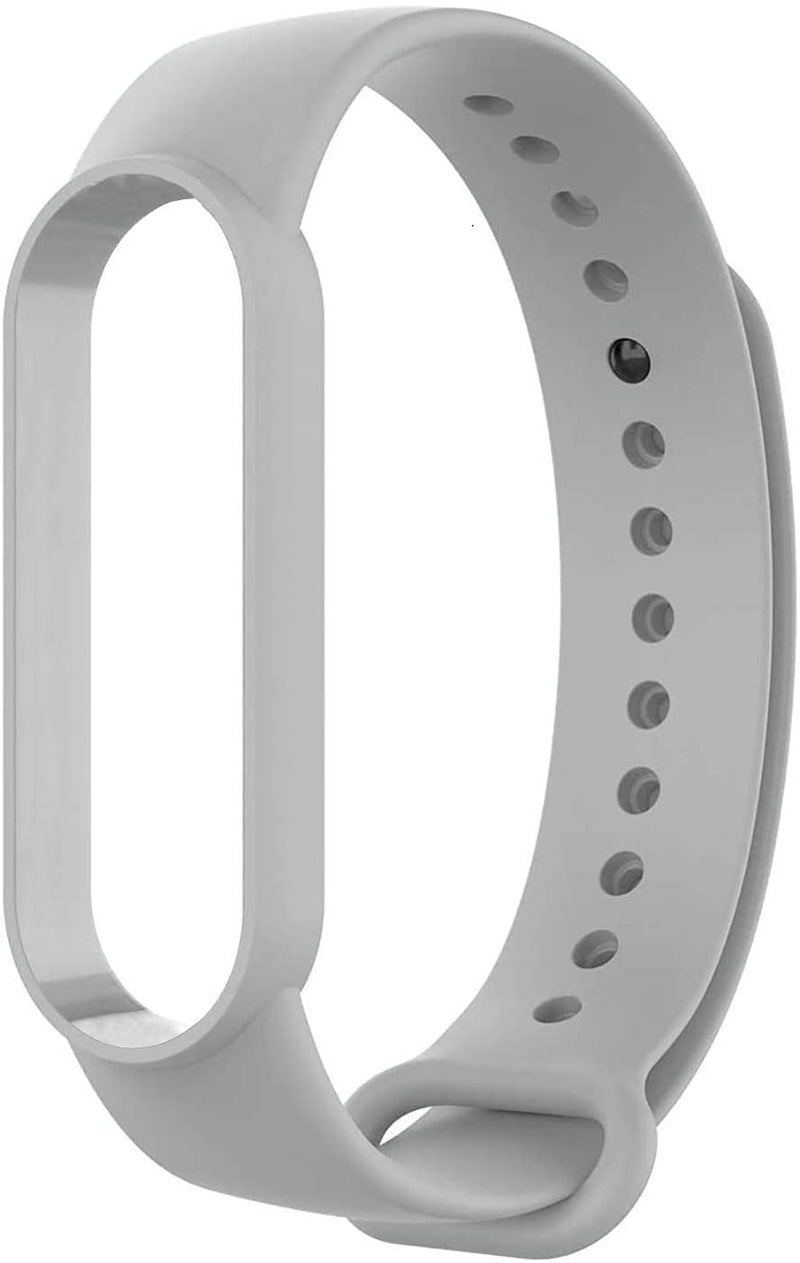 INEFABLE أحزمة ساعة INEFABLE Mi SmartWatch M5 و M6 الأصلية لساعة Mi M5 و M6 - حزام ساعة سيليكون ناعم قابل للتعديل - الساعة غير مشمولة - Image 5