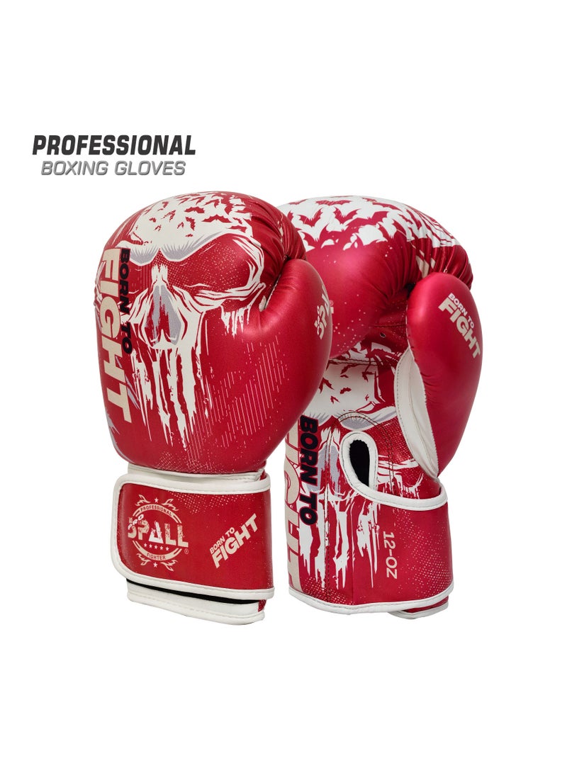 Spall Pair Of Boxing Gloves and Kickboxing Glove For Professional Fighting Training Sparring Fighting Series - Image 1