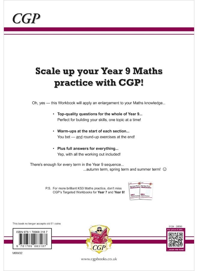 New KS3 Maths Year 9 Targeted Workbook (with answers) (CGP KS3 Maths) - Image 2