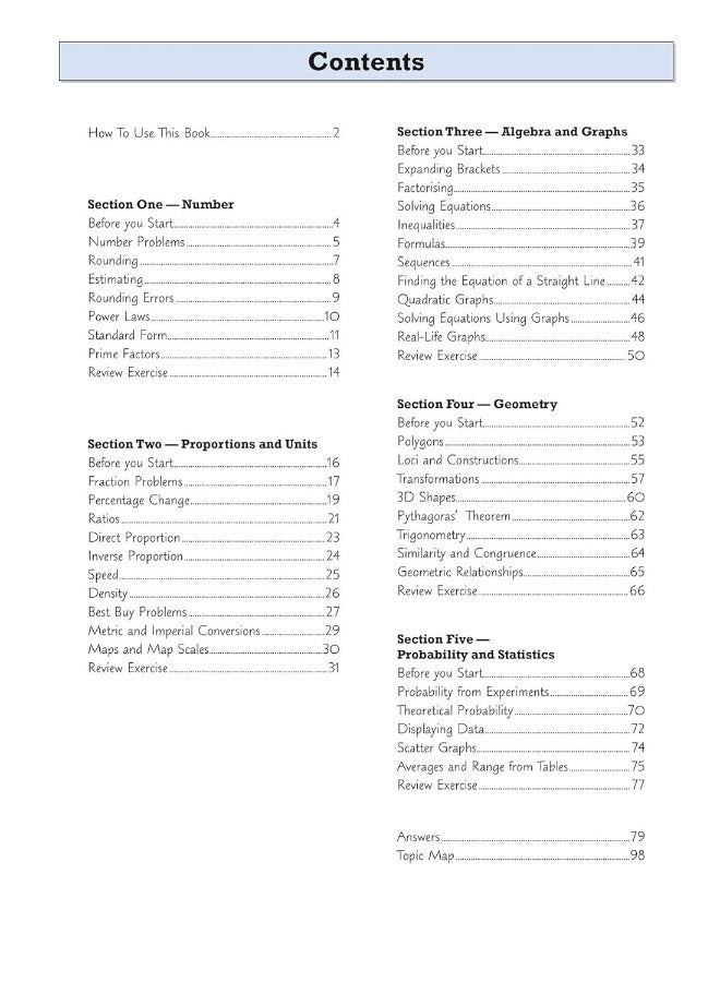 New KS3 Maths Year 9 Targeted Workbook (with answers) (CGP KS3 Maths) - Image 3