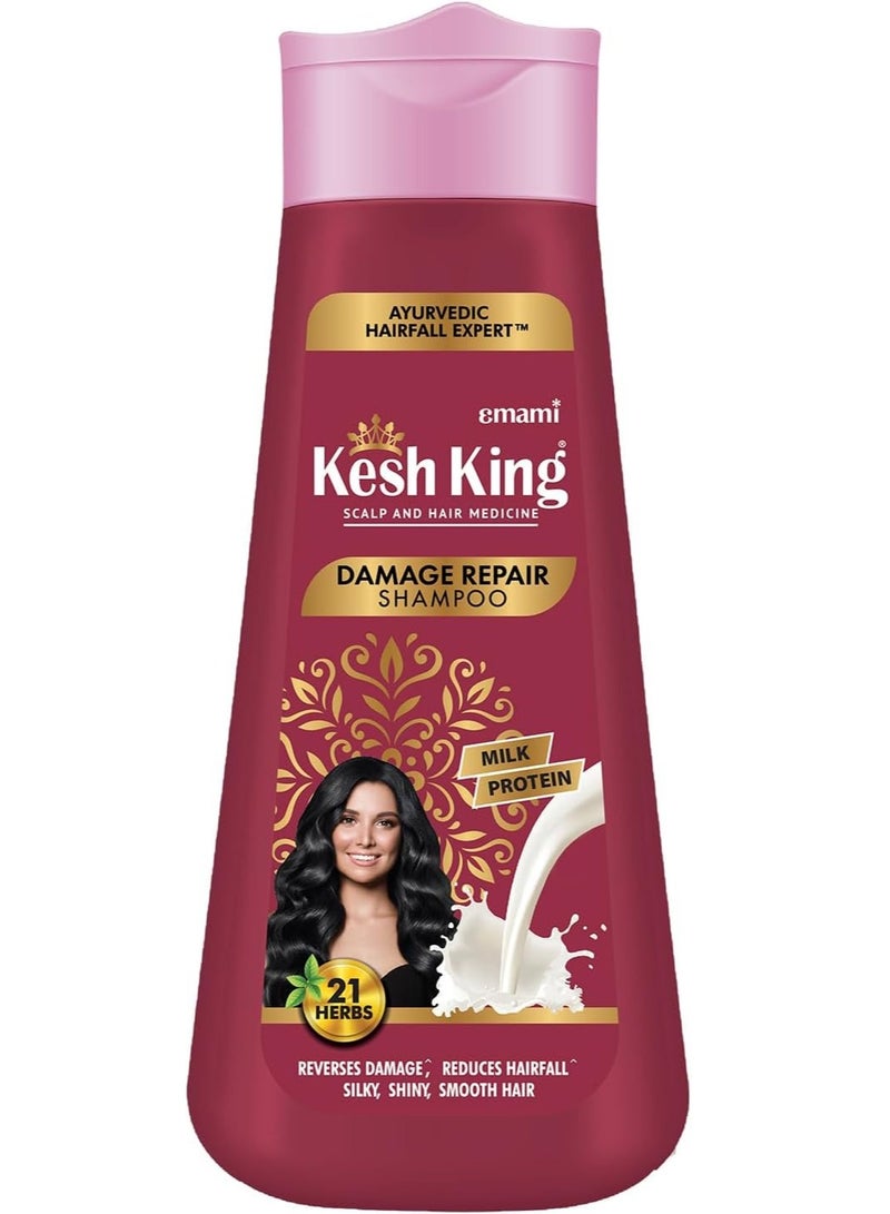 emami Kesh King Damage Repair Shampoo Milk Protein 340 ML - Image 1