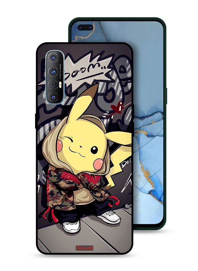 Tolwak Oppo Reno3 Pro 4G Protective Case Cover Pichku Art - Image 1