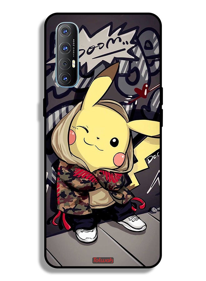 Tolwak Oppo Reno3 Pro 4G Protective Case Cover Pichku Art - Image 2