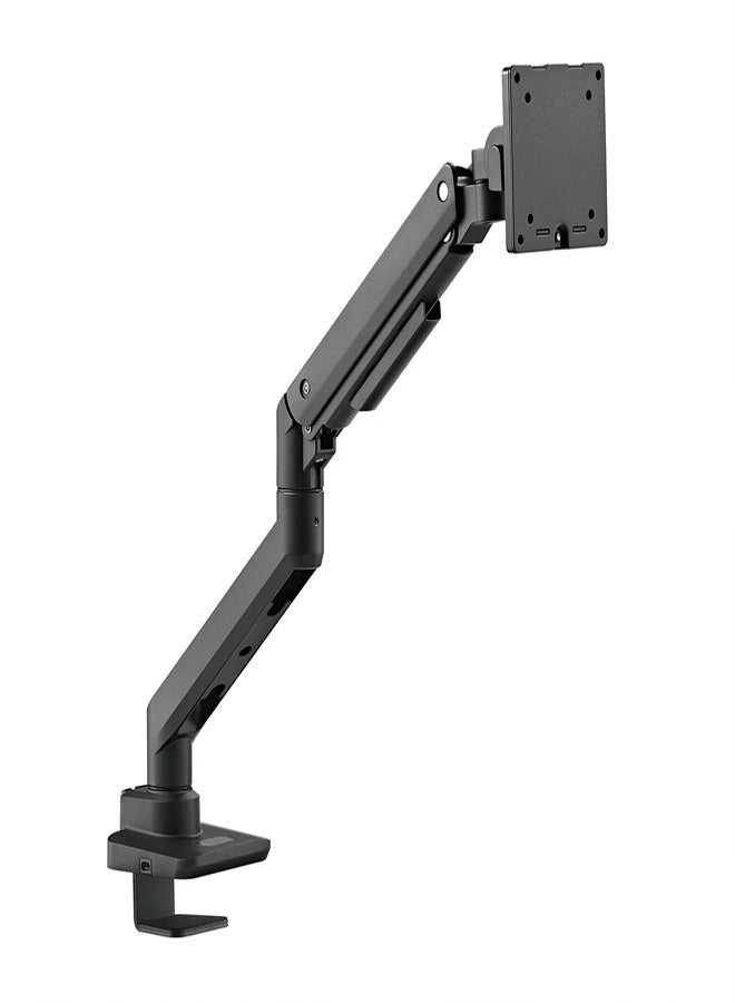 Skill Tech SH69 C012UC Desk-Mounted Heavy-Duty Gas Spring Monitor Arm With USB-A/USB-C Ports For Most 17"-49" Screens, VESA 100x100, Max Load Capacity 20 Kg - Image 1