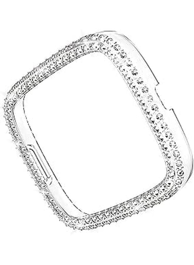 Double Row Crystal Protective Watch Case Cover Shockproof Frame - Image 1