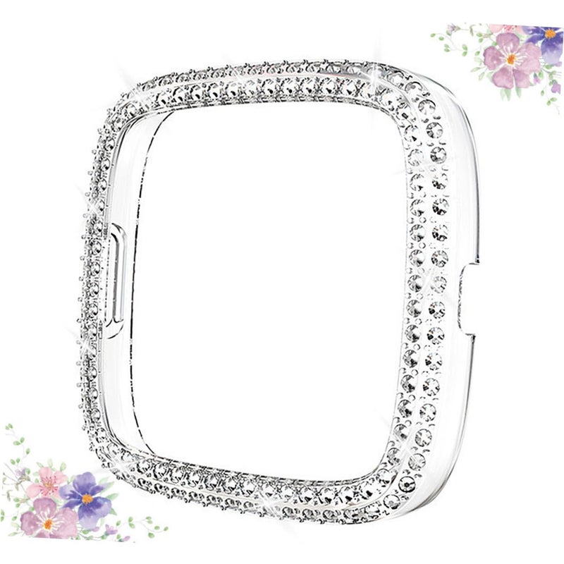 Double Row Crystal Protective Watch Case Cover Shockproof Frame - Image 3