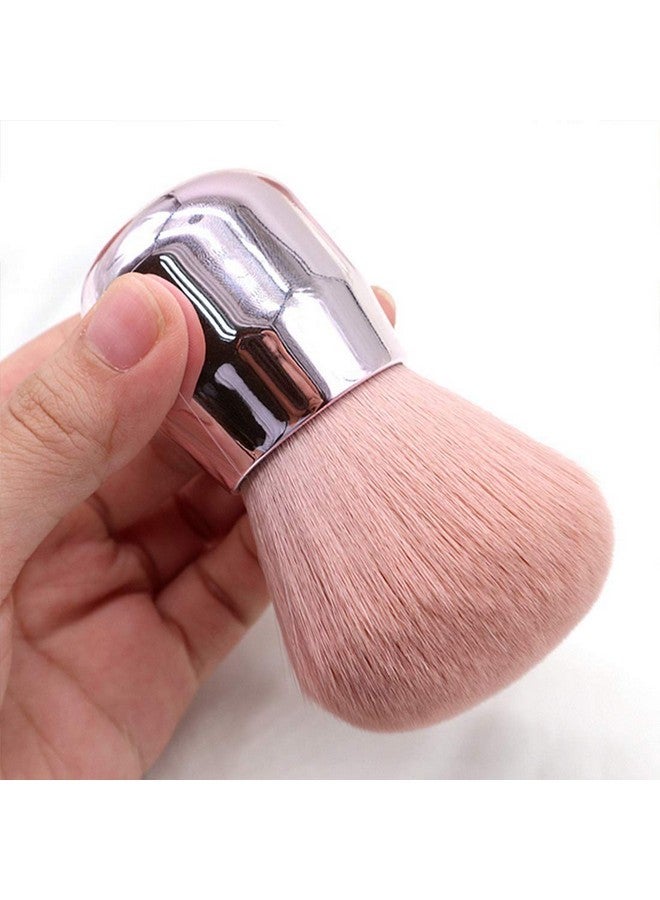 Honey Joy Dual Use Pink Soft Cosmetic Powder Makeup Face Foundation Brush Nail Dust Cleaning Brush For Acrylic Dipping Powder Uv Gel Remover Cleaner Brushes Pack Of 1, Hj-Nb107 - Image 2