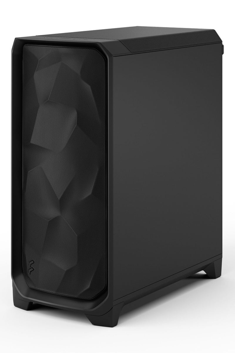 Fractal Design Meshify 3 ATX Mid Tower Case, Steel Side Panel, 3x 140mm Fans Included, High-Airflow Mesh Front, USB-C 20Gbps, Dust Filters, Tool-Free Panels, Solid Black | FD-C-MES3A-01 - Image 3