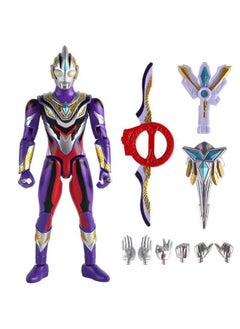SHF Aix Ultraman Transcendental Beta Spark Hybrid Armored Suit Ultra Action Figure Hand-made Model-Color:--light And Dark Teliga With Weapons 17cm Super Movable-Specifications:Standard
